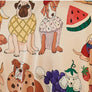 Dessert and Dog Print Pajamas