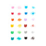 Cat Parade Gel Crayons - Set of 12