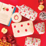 Teddy Pouch-Apples & Pearls