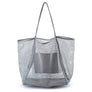 Mesh Beach sandproof bag Swimming Waterproof Tote handbag