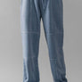 EXPOSED SEAM MINERAL WASH JOGGERS: TAN