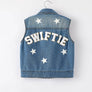 “SWIFTIE” Girls Denim Vest