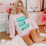 Christmas Sweatshirt Funny Holiday Crewneck Better Not Pout