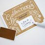 Scratch-off Card - Christmas Golden Ticket