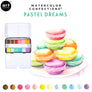 Watercolor Confections: Pastel Dreams 655350590253