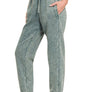 ...1028 Acid Wash Fleece Sweatpants With Pockets SI-27032