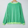 66Sweetheart Hot Pink Lucky Distressed Knit Top (S-XL)