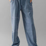 EXPOSED SEAM MINERAL WASH JOGGERS: TAN