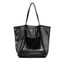 Mesh Beach sandproof bag Swimming Waterproof Tote handbag
