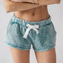 BETTY SOFT AND COZY LAZY DAYS SHORTS: HONEY MUSTARD