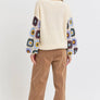 CROCHET PATCHWORK SWEATER