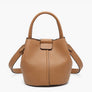 M2528 Farrah Bucket Bag w/ Top Handle & Inner Bag