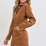 CORDUROY CASUAL TIMELESS MINI DRESS