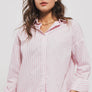 Urban Daisy All the Stripes Shirt- Striped Button Down