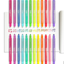 Make no Mistake! Glittery Erasable Markers - Set of 12