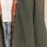 Reversible Corduroy and Plaid Button Down Shirt