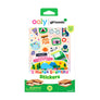 OOLY x Girl Scouts: S'mores Scented Stickers (Set of 2 Sheets & 6 Die-Cut)