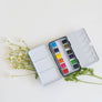 12 Color Mini-Travel Watercolor Paint Palette