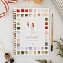Nutcracker watercolor workbook