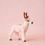 Holiday Reindeer Ornament | Peach