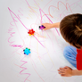 Color Burst Easy Grip Crayons (Set of 3 / 18 Classic Colors