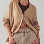 PREMIUM SOFT FRAYED HEM GAUZE WASHED SHIRT
