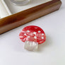 Alice | Cute Mushroom Eco-Friendly Claw Clip: Assorted