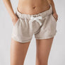 BETTY SOFT AND COZY LAZY DAYS SHORTS: HONEY MUSTARD