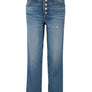 RACHAEL HIGH RISE FAB AB MOM JEAN-BTN FLY RAW HEM: 12 / IMAGINED