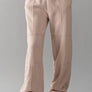 EXPOSED SEAM MINERAL WASH JOGGERS: TAN