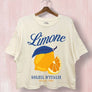 LIMONE crop t-shirt