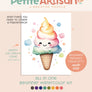 Kids' All-In-One Watercolor Kit – Happy Ice Cream
