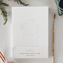 Classic christmas paintable notecard