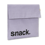 Flip Snack Bag 'Snack' Lavender