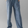 EXPOSED SEAM MINERAL WASH JOGGERS: TAN