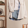 Reversible Corduroy and Plaid Button Down Shirt