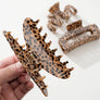Wild Leopard Large | Assorted Large Claw Clips