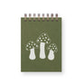 Mushroom Mini Jotter Notebook: French Vanilla Cover | Canyon Ink