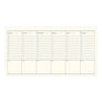 Monstera Houseplant Undated Weekly Planner