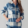 BELLA TEDDY PLAID SHACKET