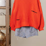 Halloween Spooky Face Ghost Knit
