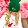 Santa hat Smiley Face Beanie