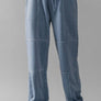 EXPOSED SEAM MINERAL WASH JOGGERS: TAN
