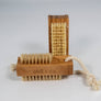 Wooden nail brush cleaner: Boar