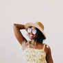 Sunset Sierra Straw Hat: Tan