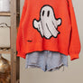 Halloween Spooky Face Ghost Knit