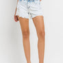 HIGH RISE DISTRESSED SHORTS V2810: MIRACULOUS / L