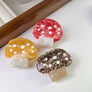 Alice | Cute Mushroom Eco-Friendly Claw Clip: Assorted
