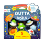 Outta This World-Scented Puzzle Eraser-Set of 5