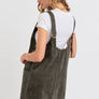 CASUAL OVERALL CORDUROY DRESS